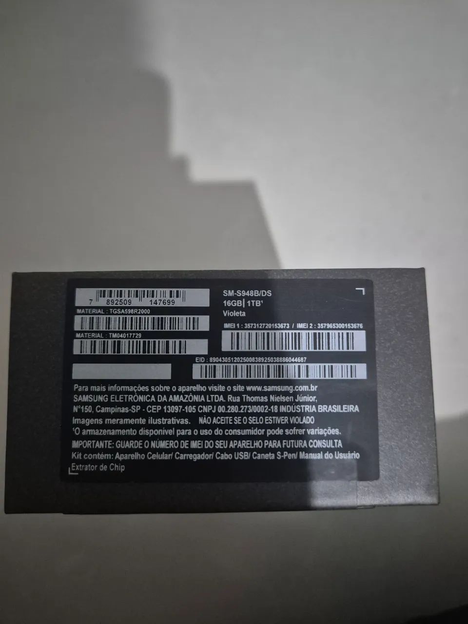 Galaxy S26 Ultra - violeta - 1Tb - 16Gb - Foto 3