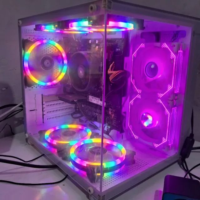 PC GAMER COMPLETO Ryzen 5 5600GT + 32GB + MONITOR LG | RGB