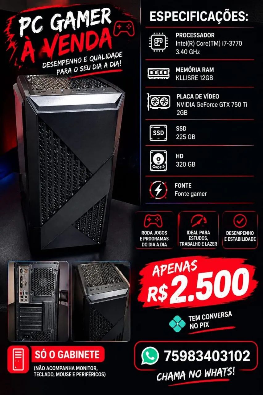 Computador gamer 