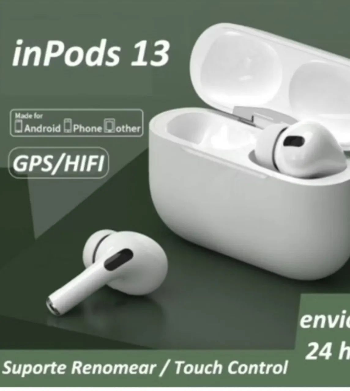 FONE SEM FIO I13 TWS - Foto 3