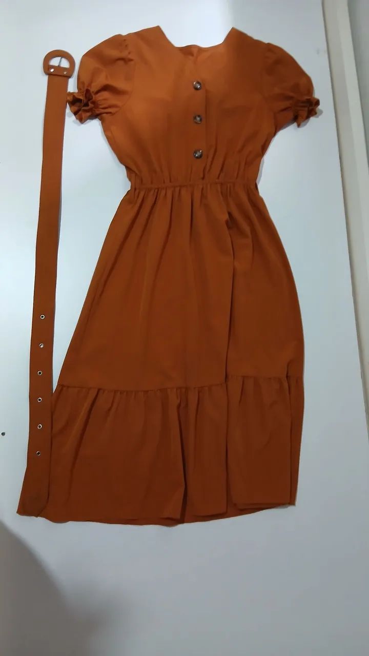 Vestido Terracota