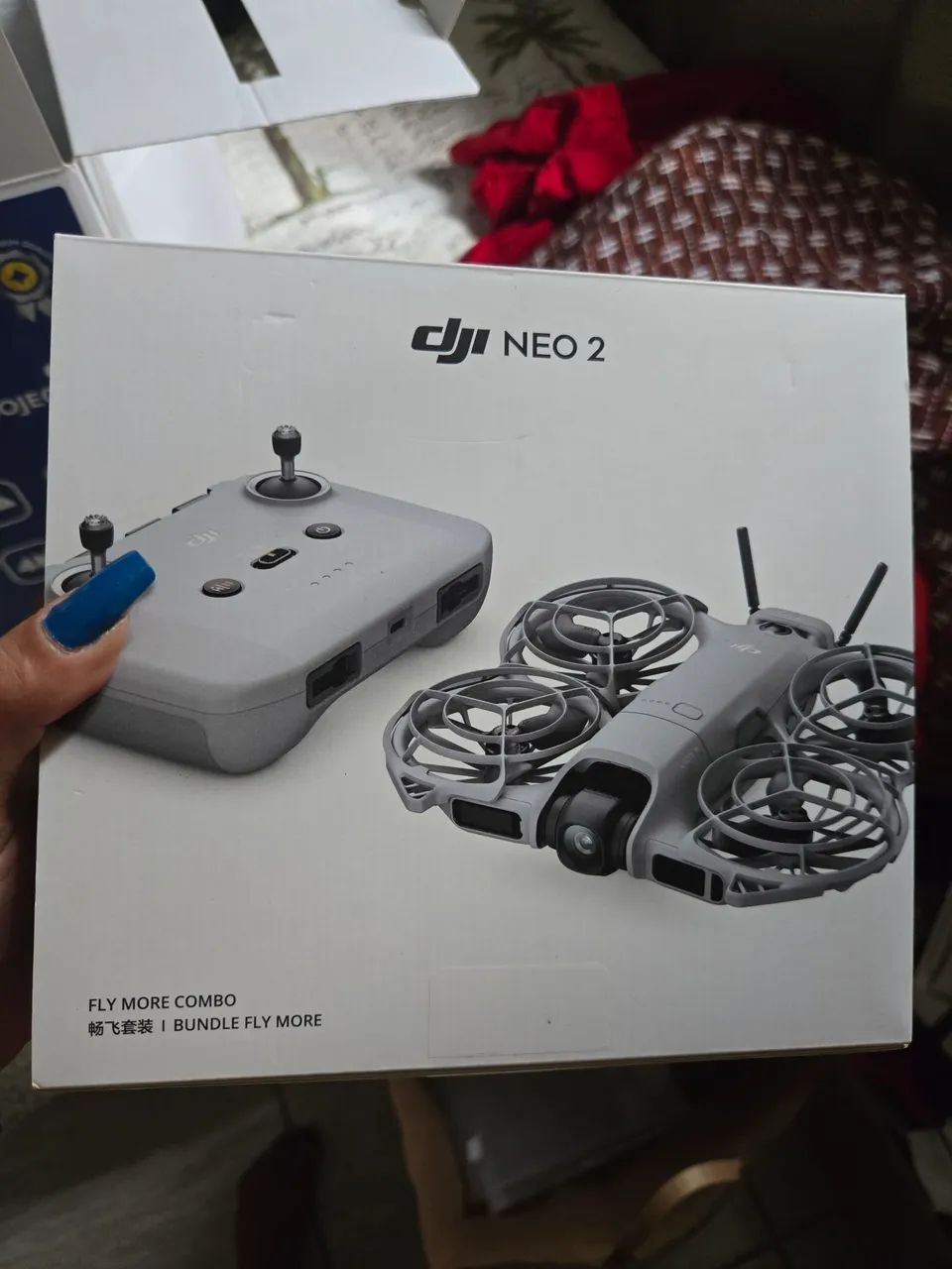 DJI Neo 2 Fly More Combo + Bolsa Drone Original Dji - Novo