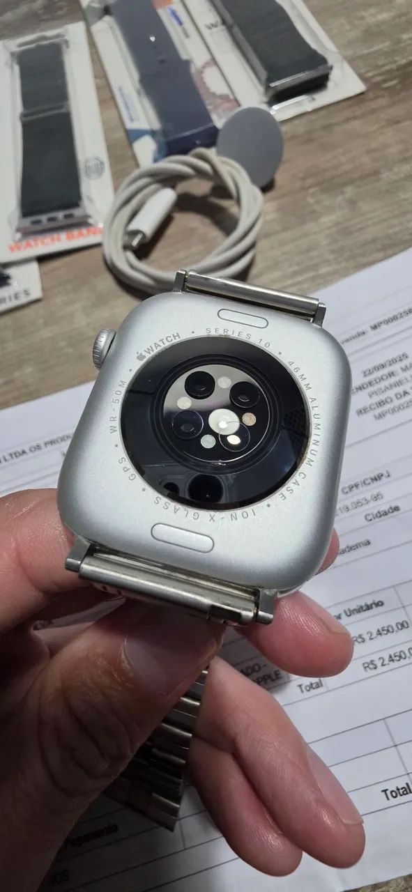 Apple Watch Series 10 46mm Impecável  - Foto 5