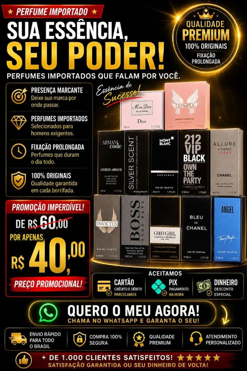 Perfumes importados