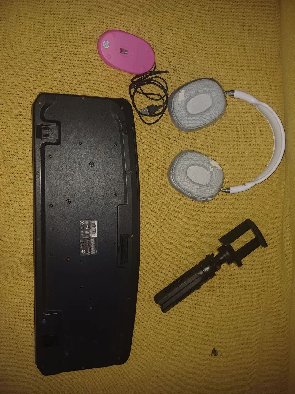 Kit Informática Completo! Fone e Mouse Funcionando + Teclado Sem Fio - Foto 2