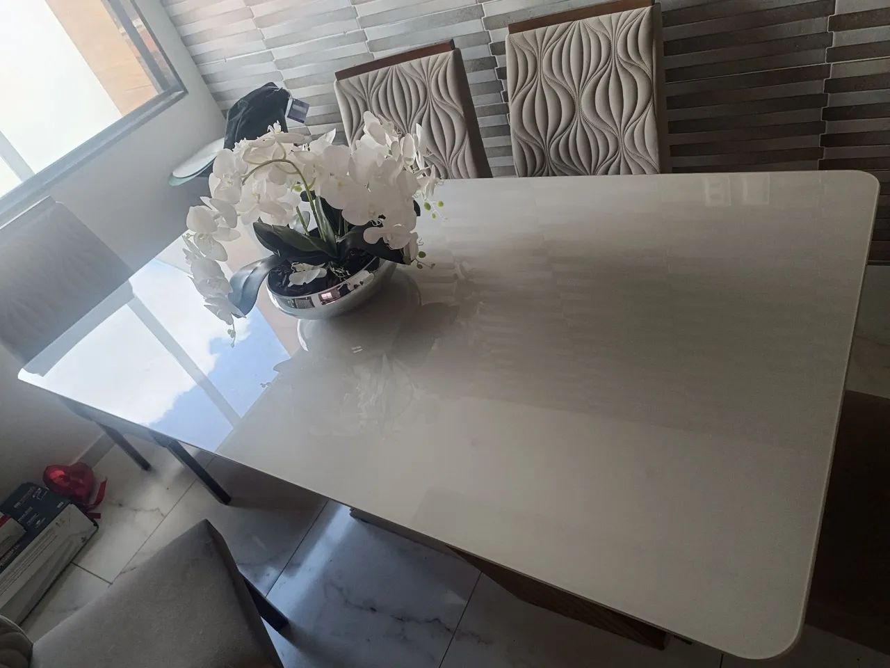 Mesa jantar 6 cadeiras - Foto 3