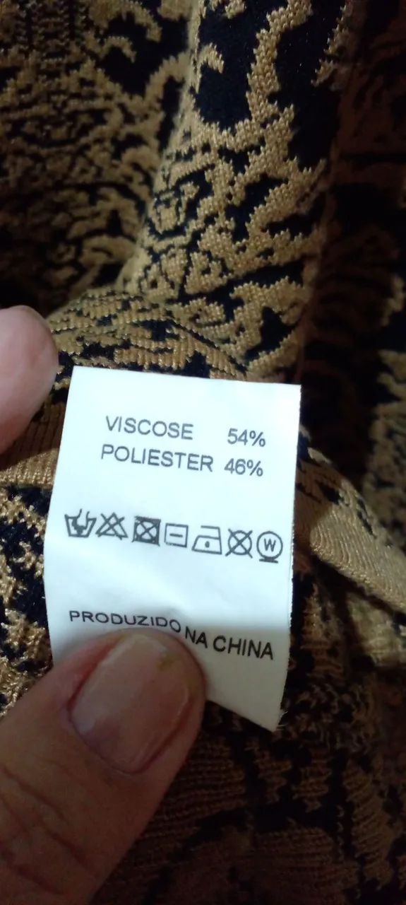Vestido de lã novo 42 - Foto 5