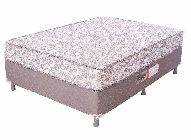 Cama Box Casal Gardenia com 5cm de Espuma D28 - Bonaflex