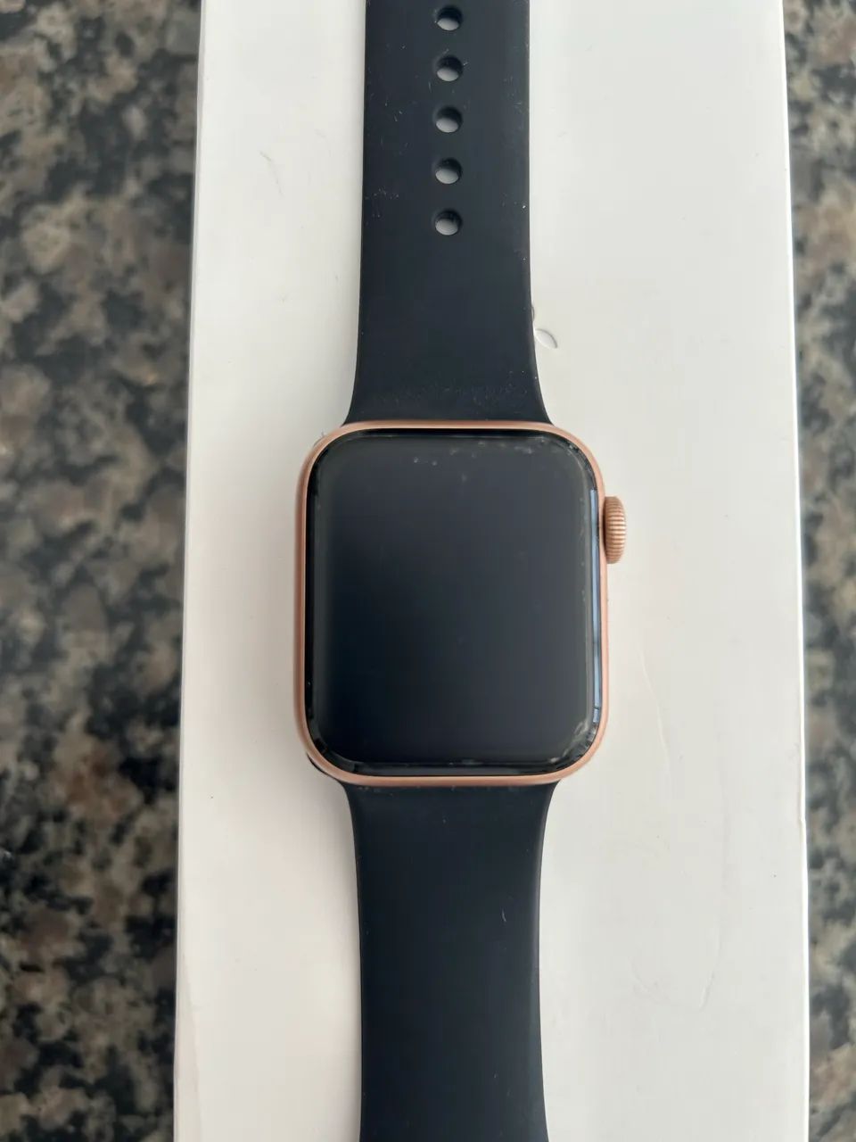 Apple Watch séries 5 dourado rose - Foto 3