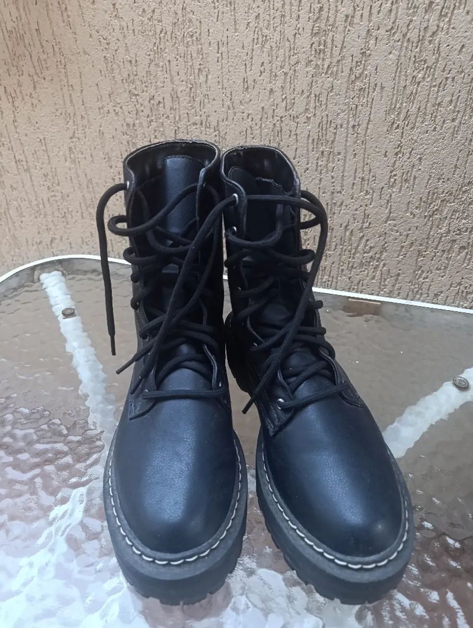 Bota Coturno marca Cléo Tam 36 - Foto 3