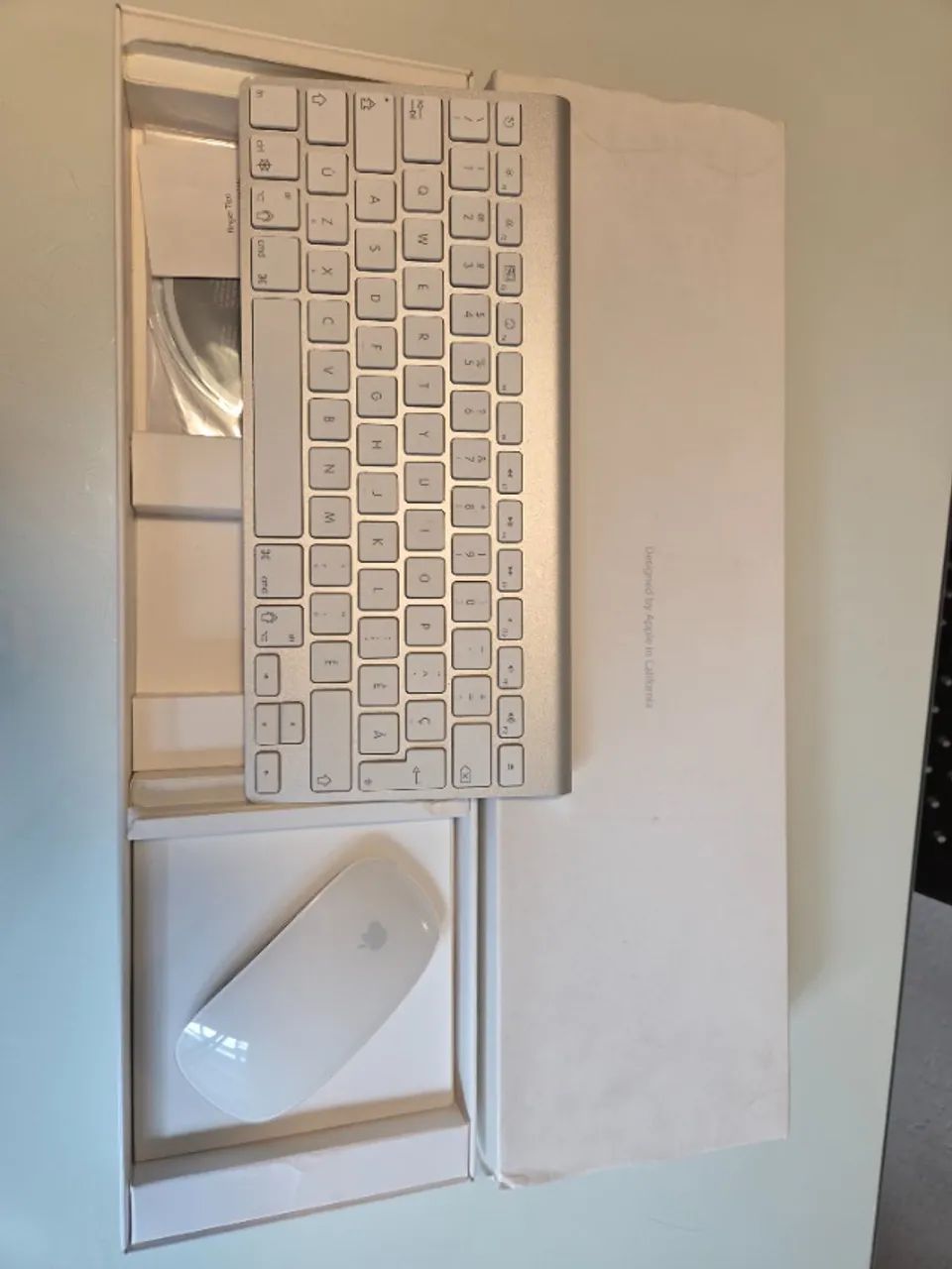 Kit Apple teclado e mouse sem fio ? original