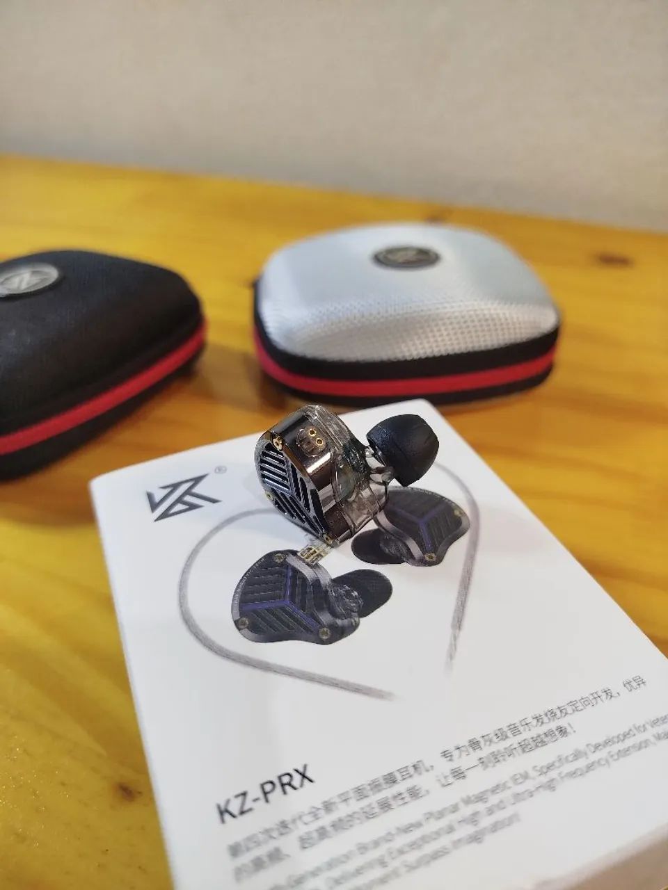 Fone Profissional KZ PRX Driver Planar - grátis bag - Lacrado! - Foto 2