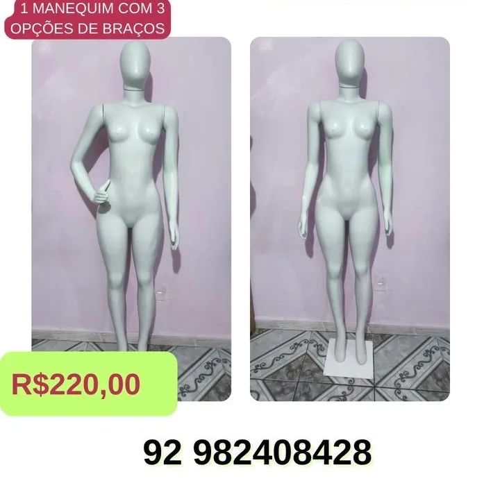 MANEQUIM- 3 BRAÇOS