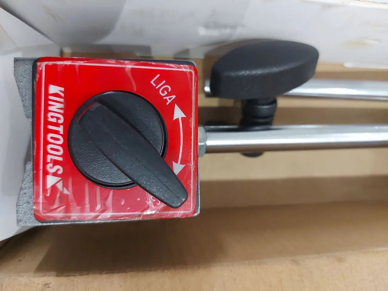 Relogio comparador com base magnética  KINGTOOLS  - Foto 4