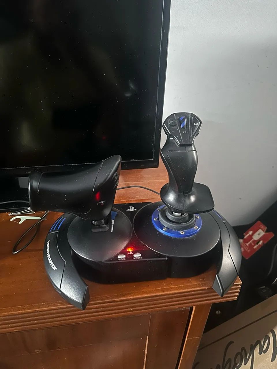  Joystick T-flight Hotas 4 - Ps5 - Foto 2