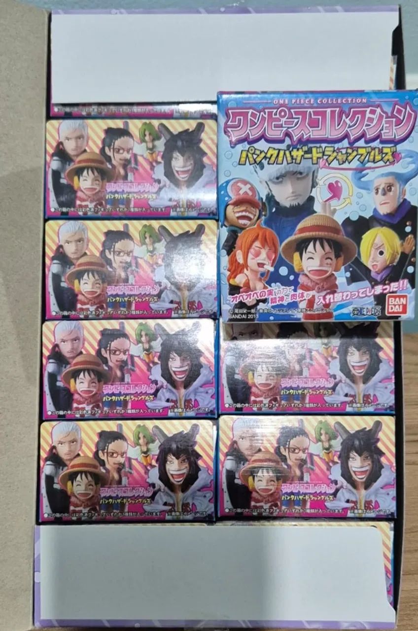 Set One Piece Collection Punk Hazard Shambles 12 figures Bandai