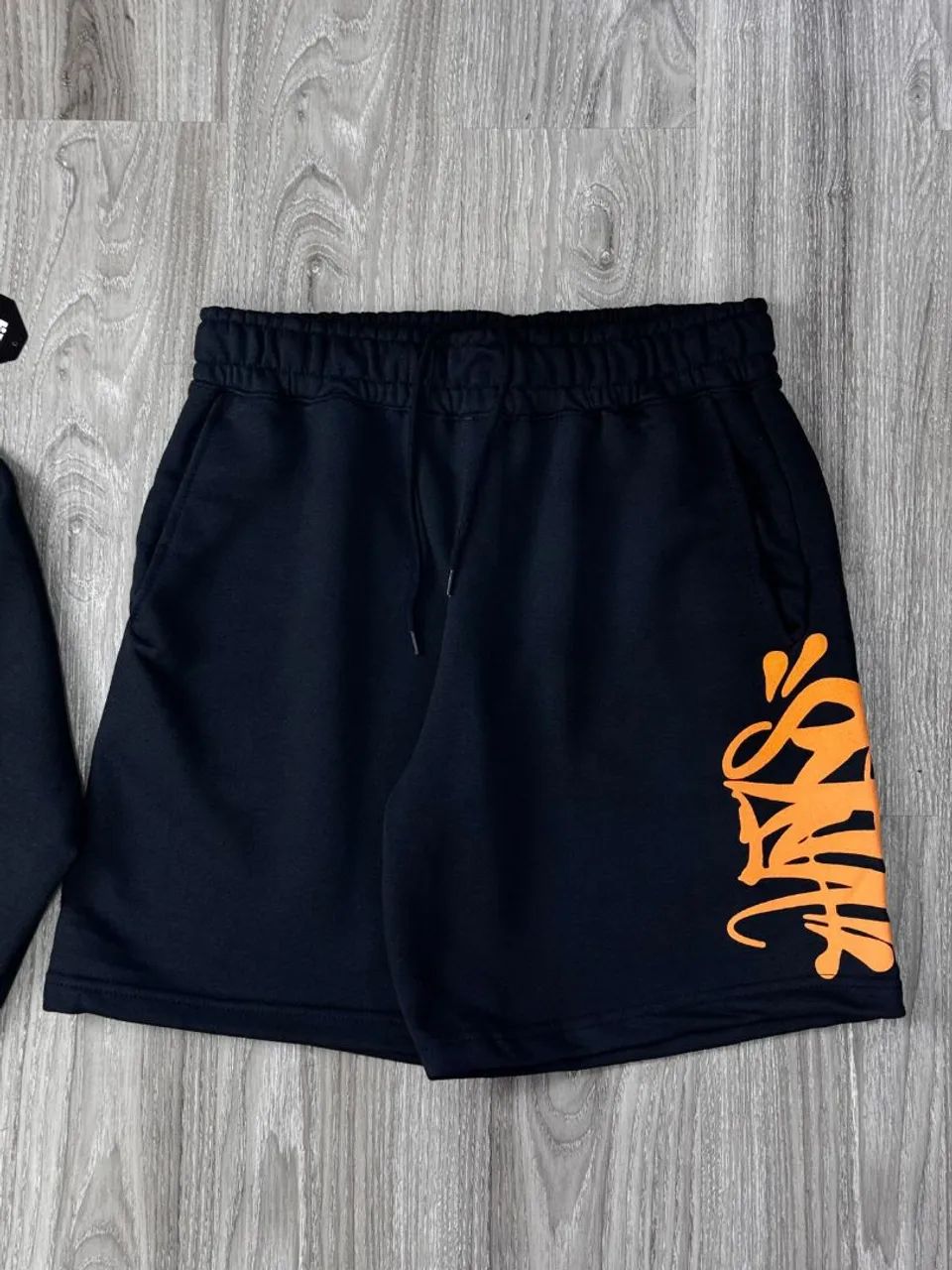 Conjunto Syna World Moletom - Black Orange - Foto 3