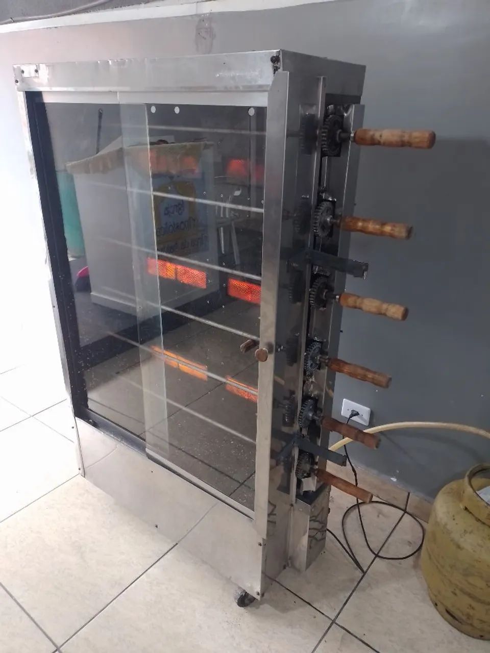 Máquina de assar frango frangueira 110/220 - Foto 3