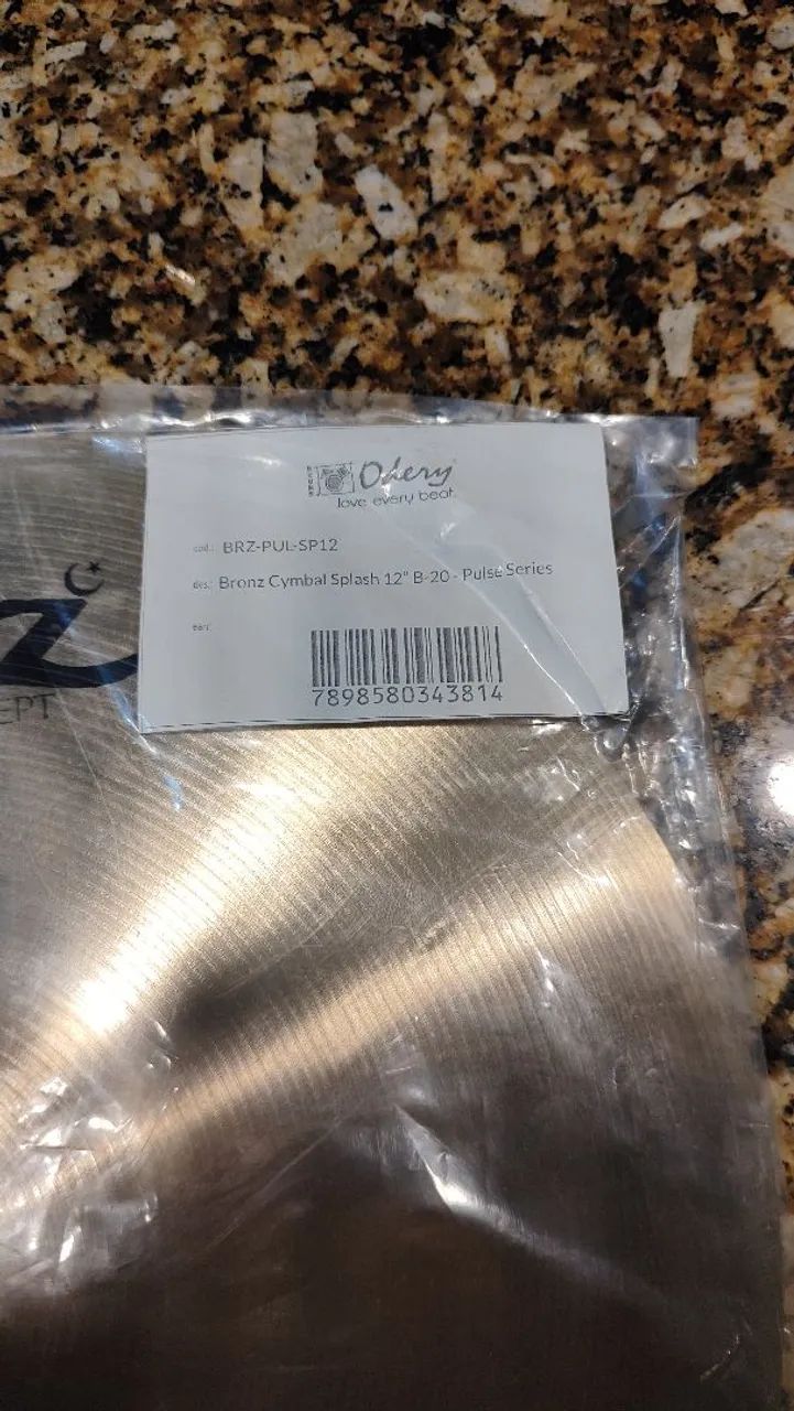 Prato Splash bronz cymbal 12"  - Foto 3