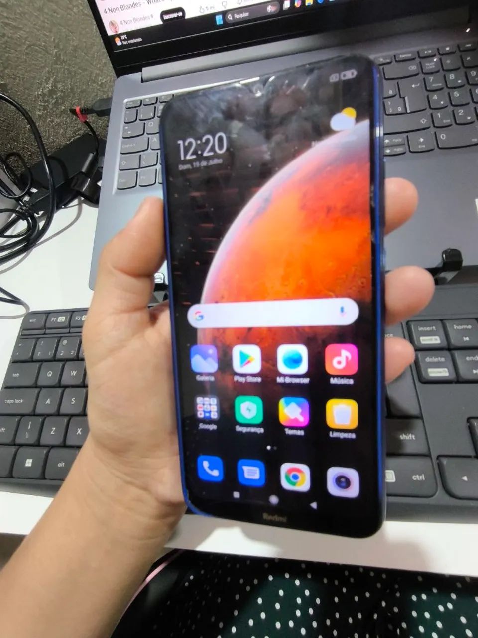 Redmi Note 8 Azul 64 gb - Foto 2