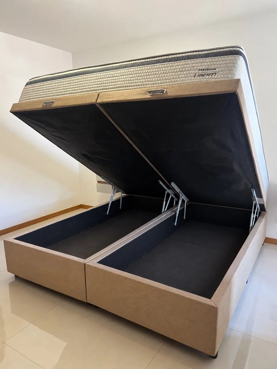Cama Box + Colchão Ortobom Super King  - Foto 3