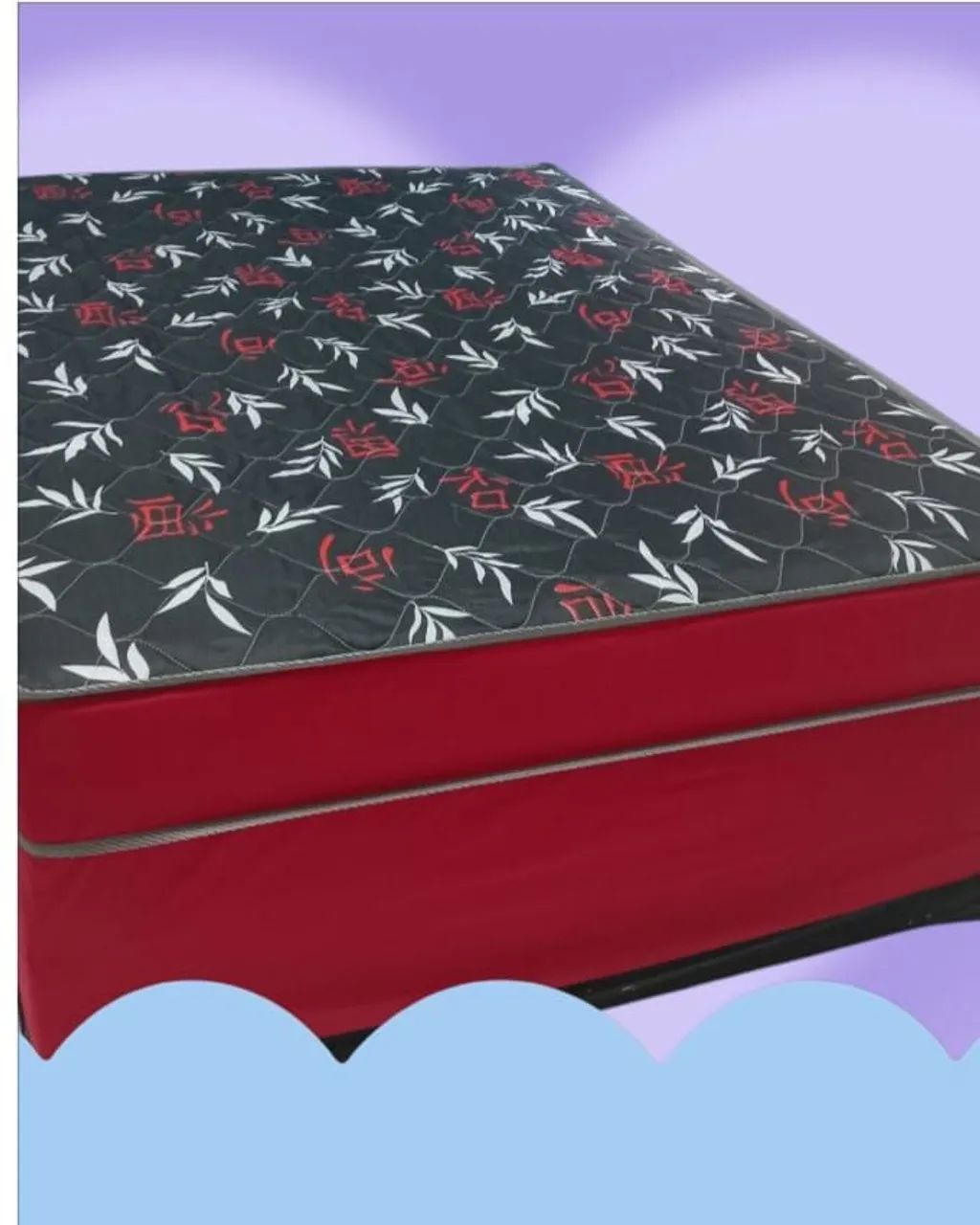 Cama Box Casal de Molas com Espuma Nova - Foto 2