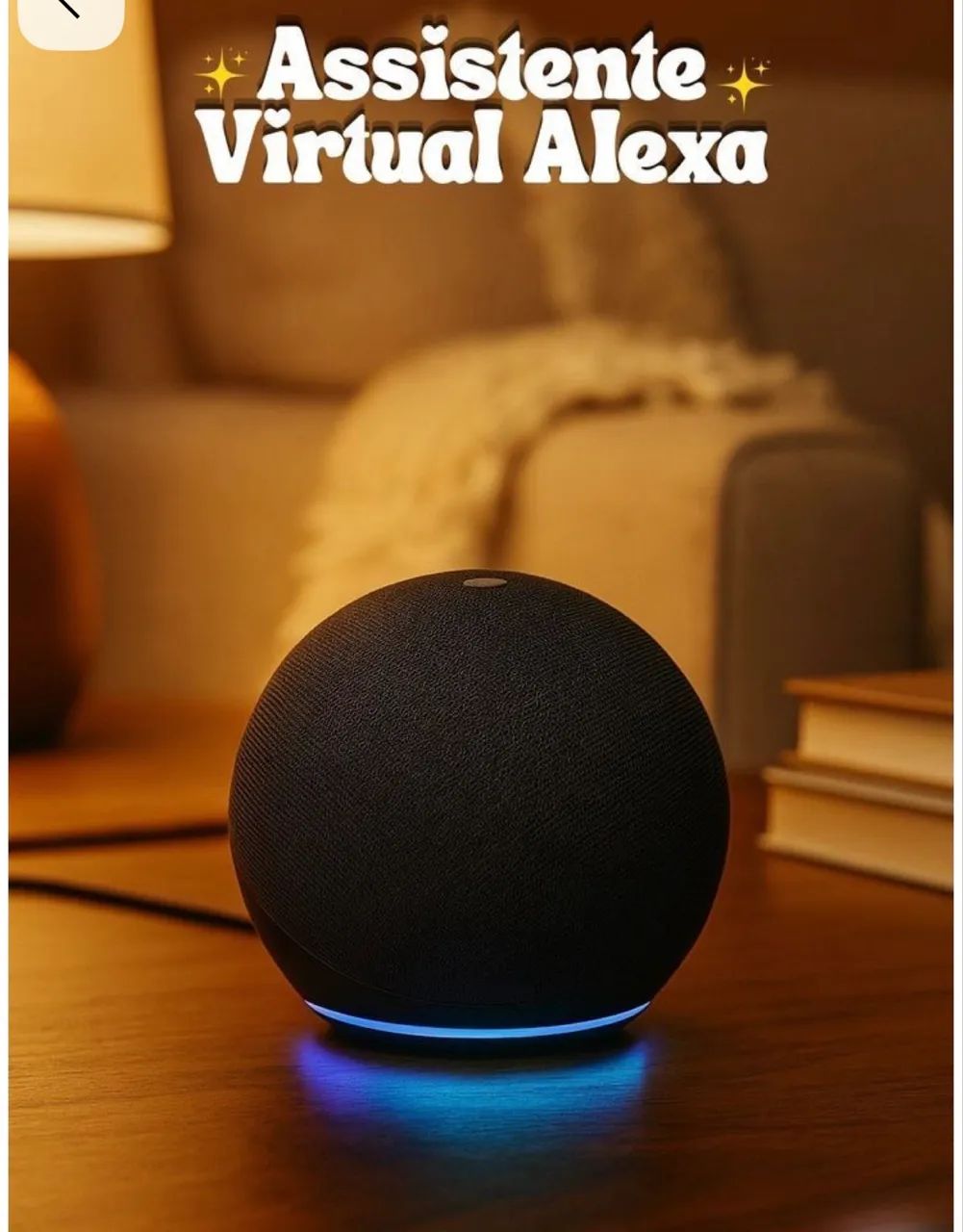 Vendo Assistente Virtual Alexa Echo Dot 5 geração Original  - Foto 2