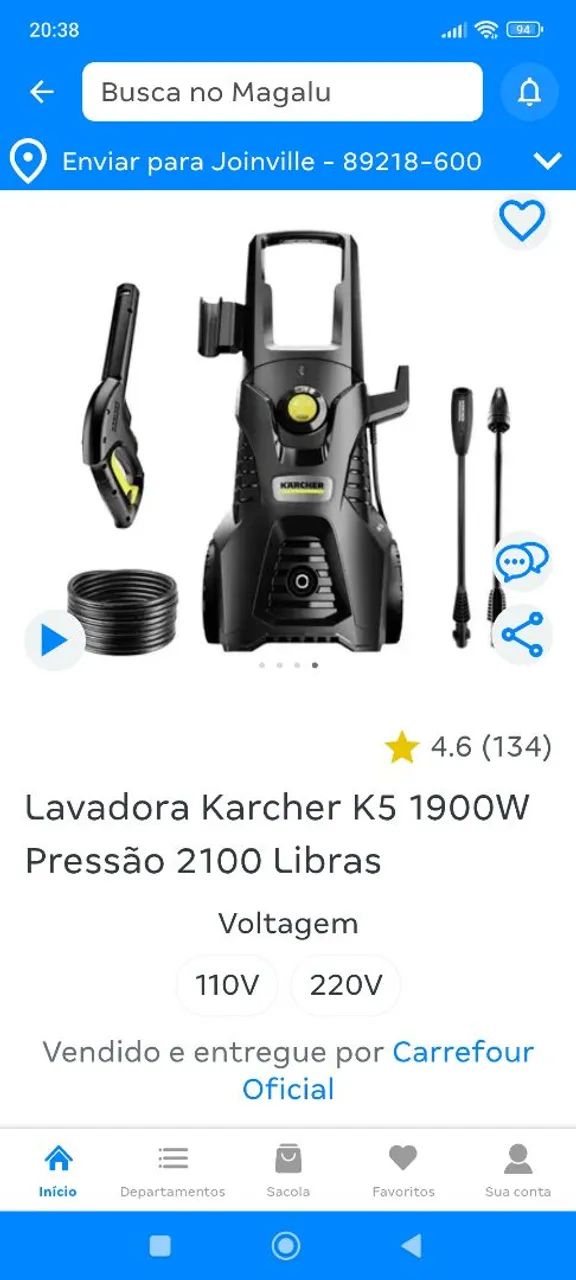  Vendo Lavadora Karcher K5 