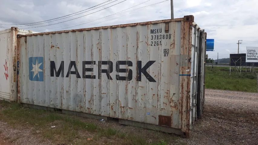 Container DRY 20'Pes - 6 Metros - Foto 4