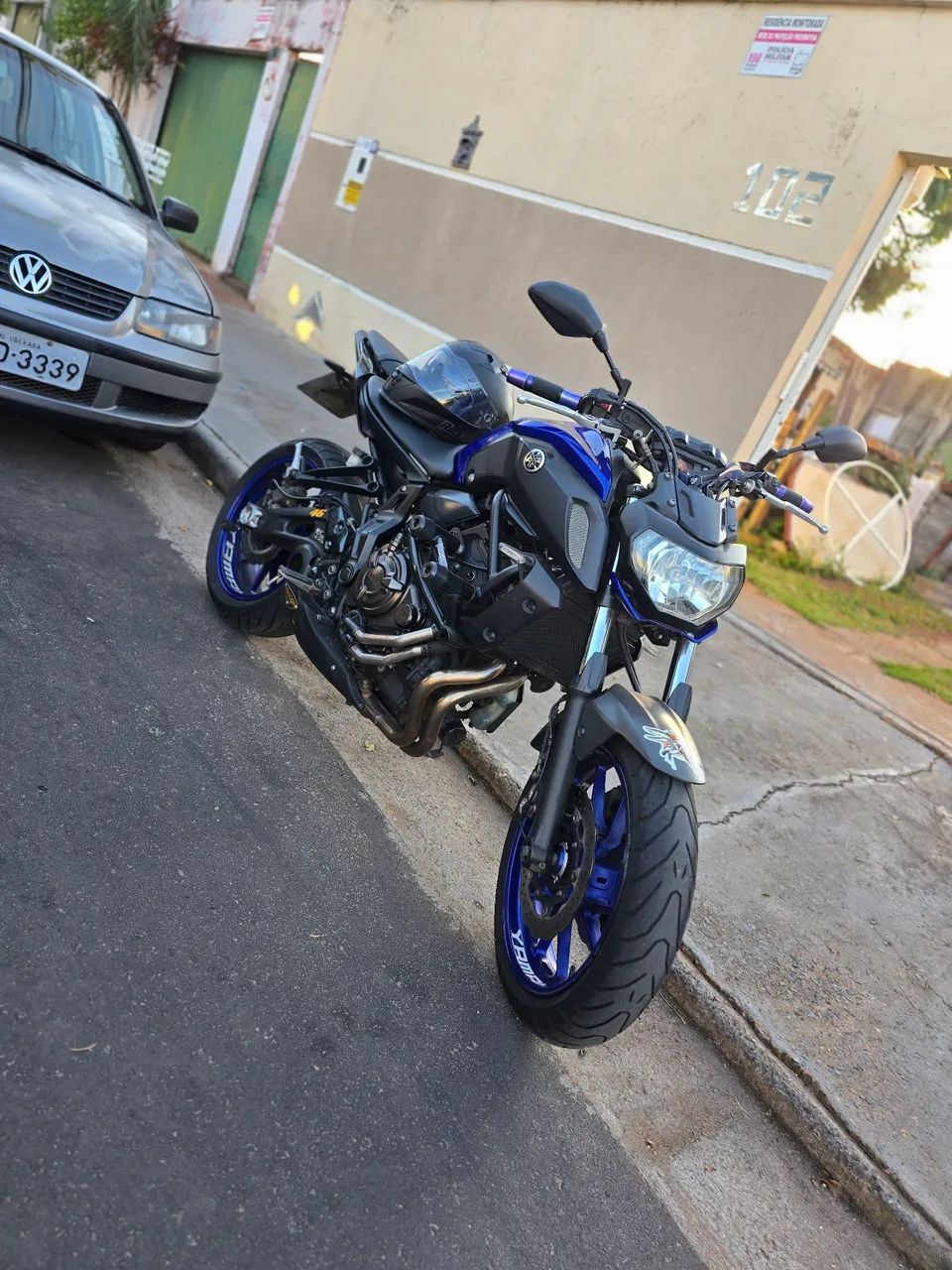 Mt - 07 Azul 2020  - Foto 4