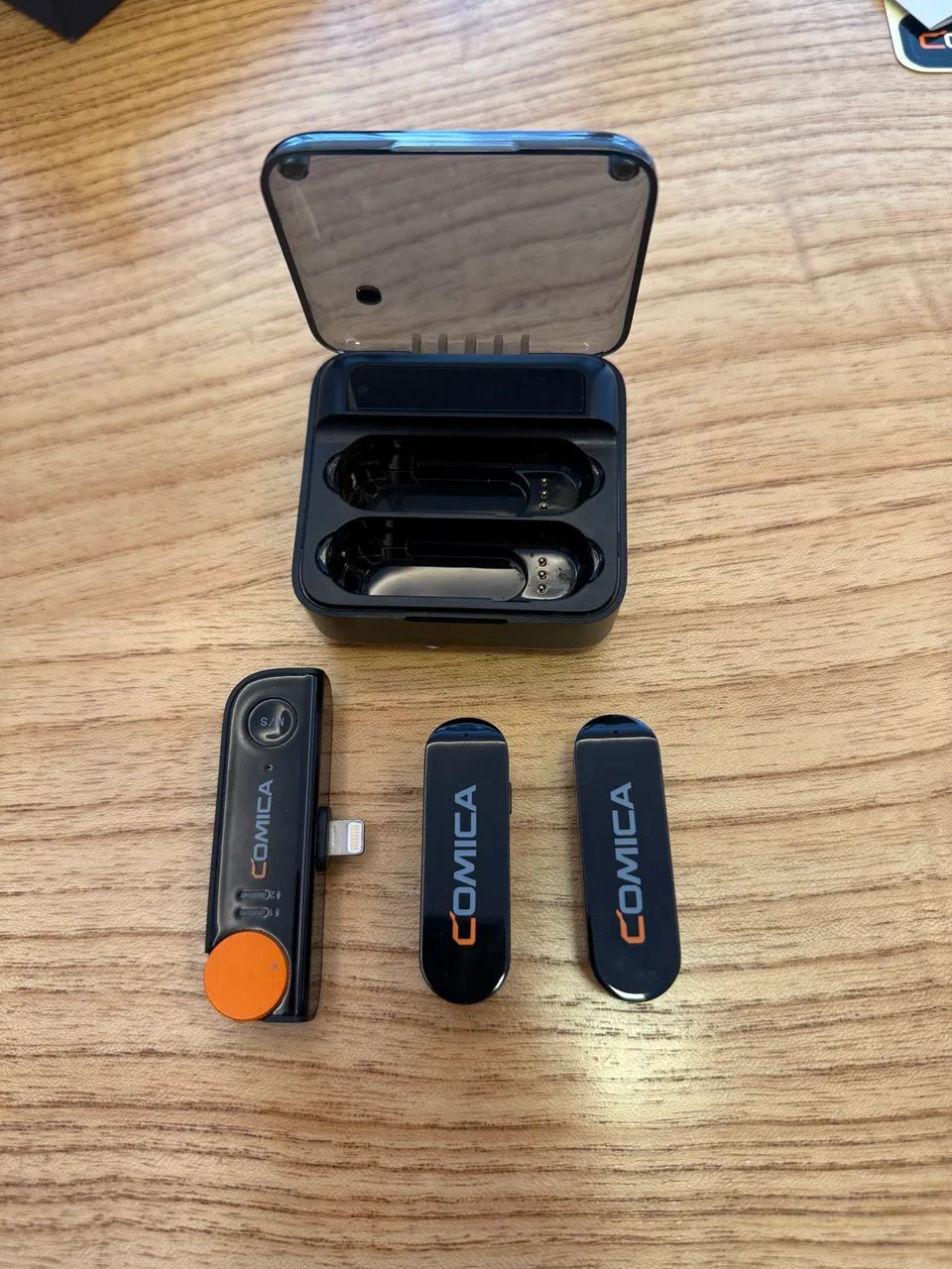 Microfone profissional sem fio Cômica Vimo S Usb  - Foto 5