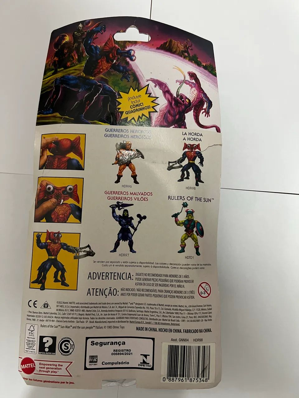 Boneco Motu Mantenna - Mattel - Foto 2