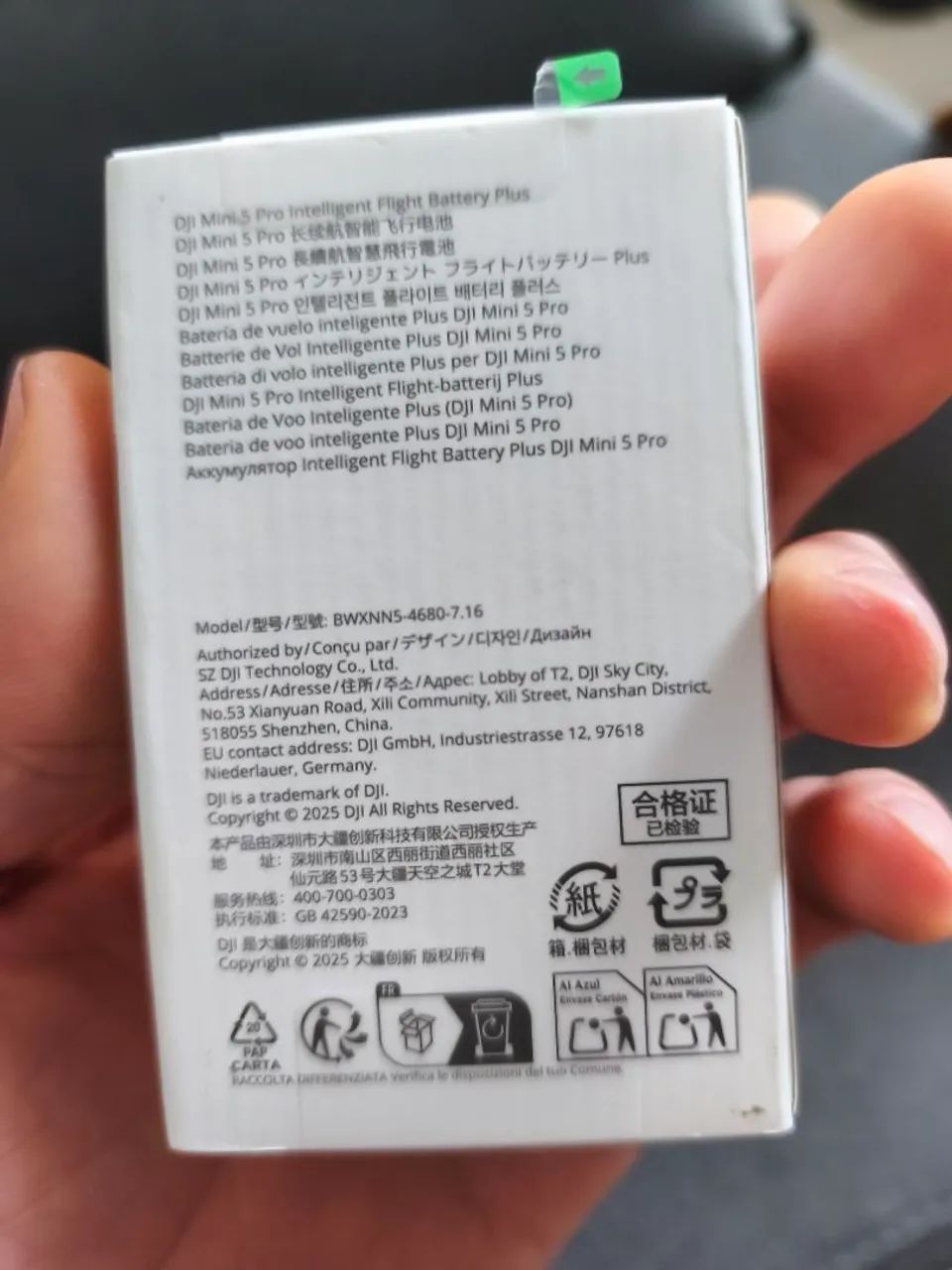 Bateria DJI e Hub de Carregamento p/ Mini 5 Pró  - Foto 5
