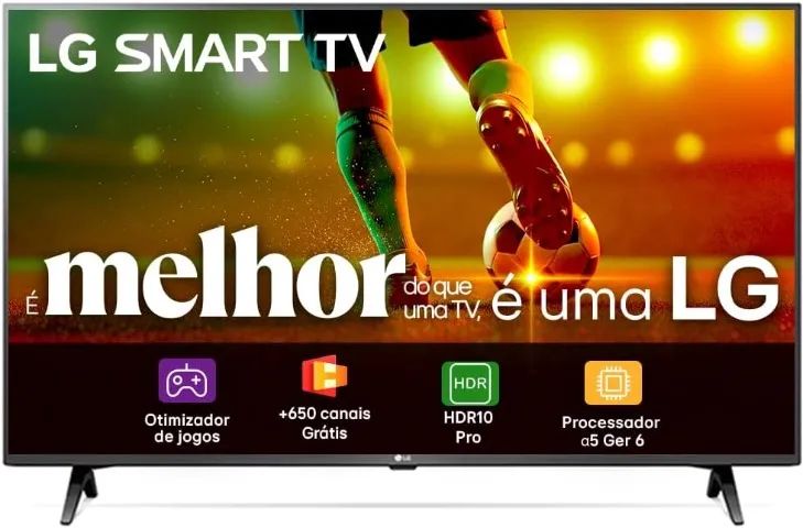 Smart TV LG 43'' | Nova | 1 Ano Garantia Fabricante - Foto 2