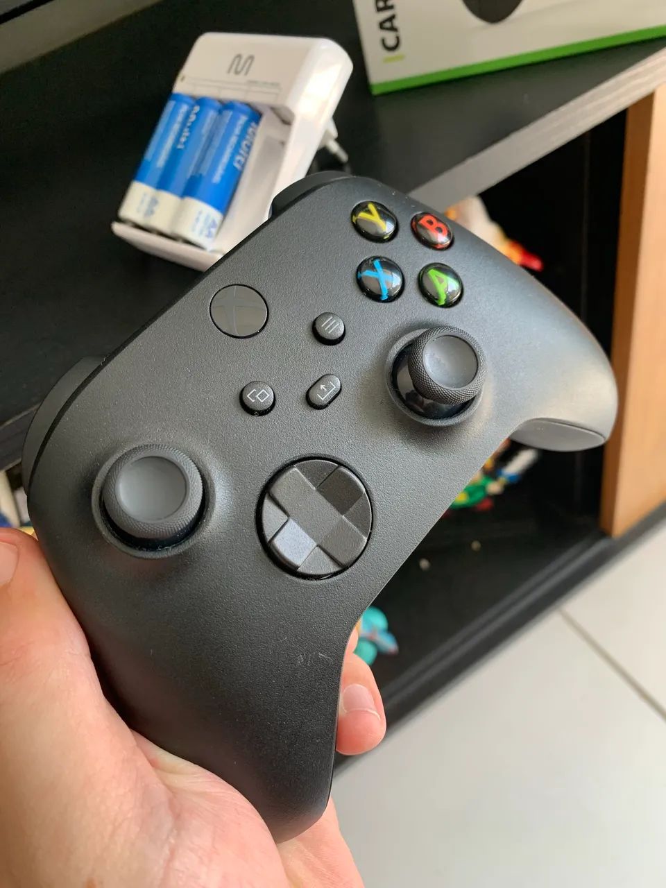 Controle XBoX - Carbon Black | series S e One