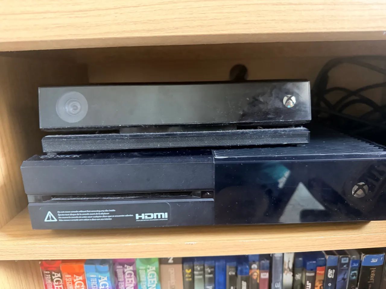 Xbox one com defeito + 7 jogos 
