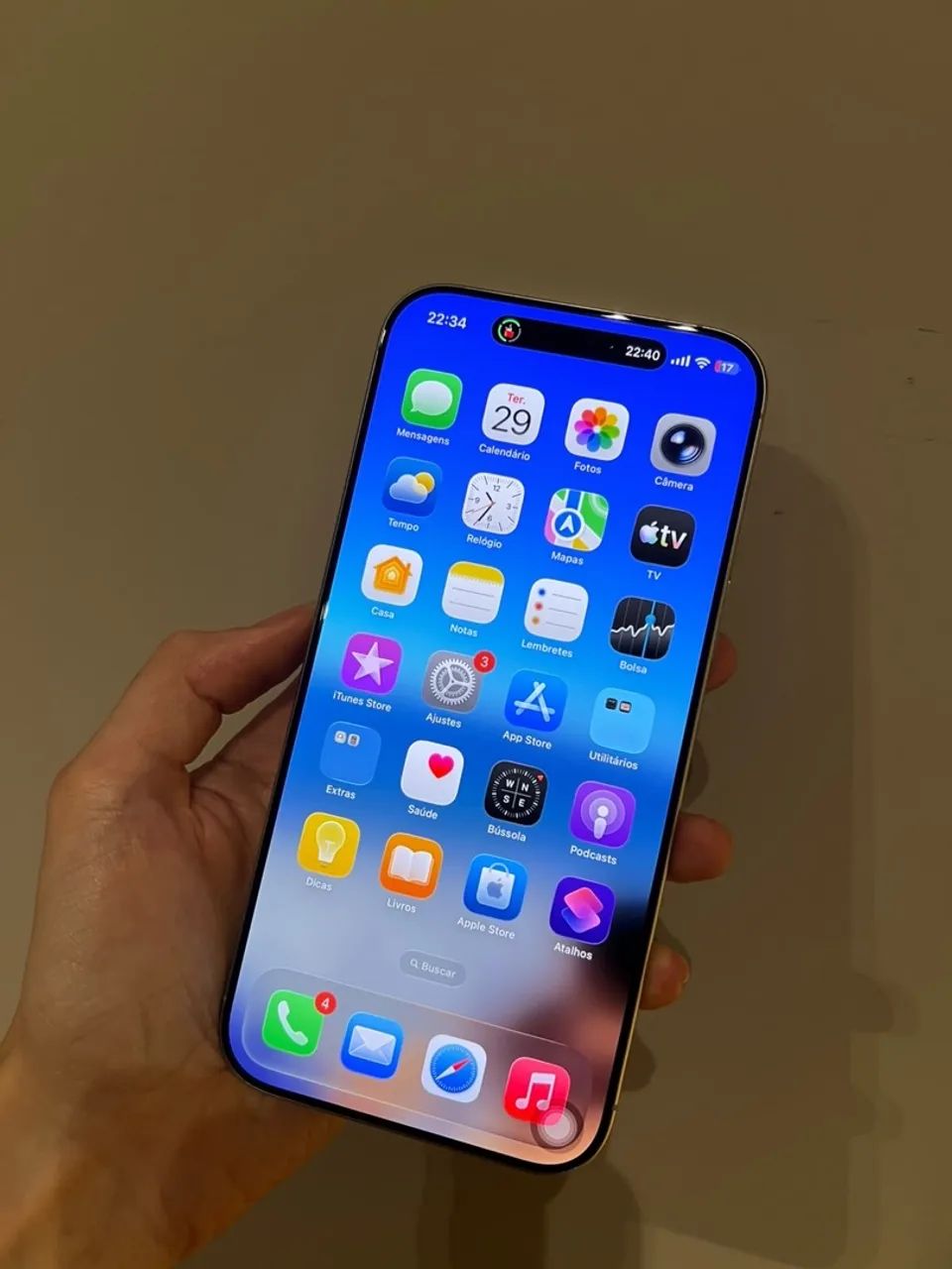 Iphone 16 PRO MAX 512GB branco  - Foto 4