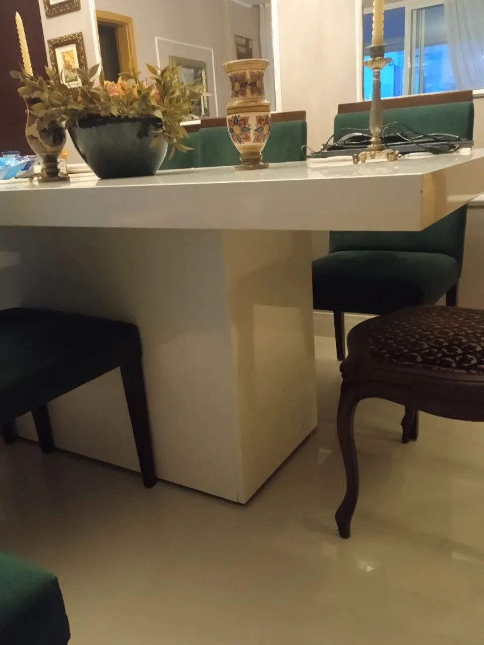 MESA DE JANTAR LAQUEADA  - Foto 3