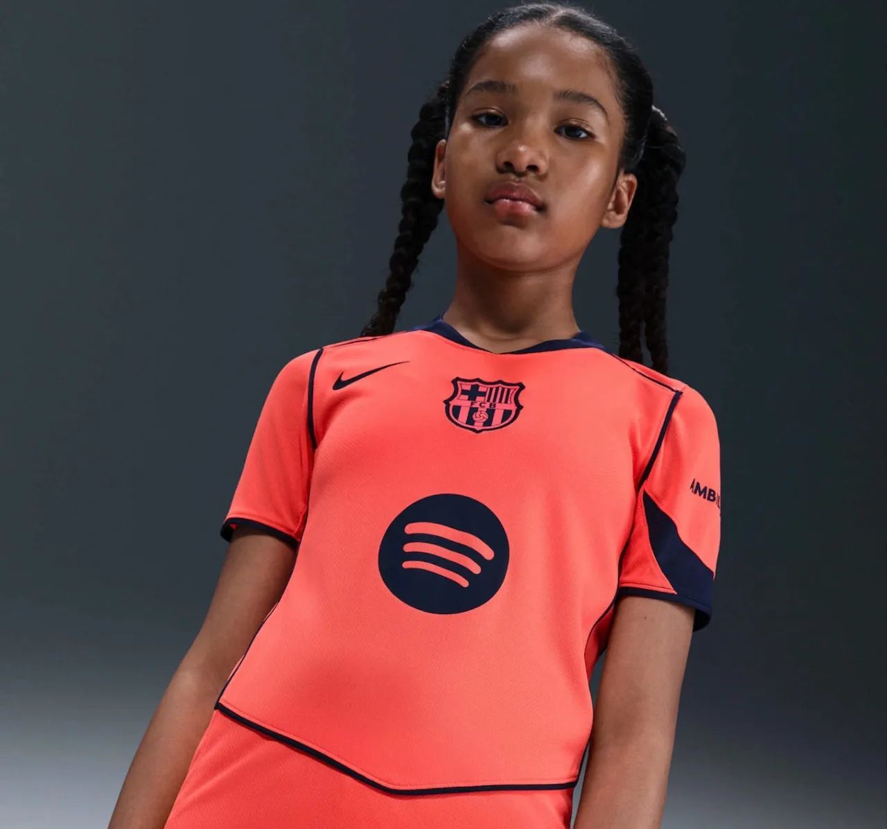 Camisa Barcelona Nike Total 90 Infantil original 