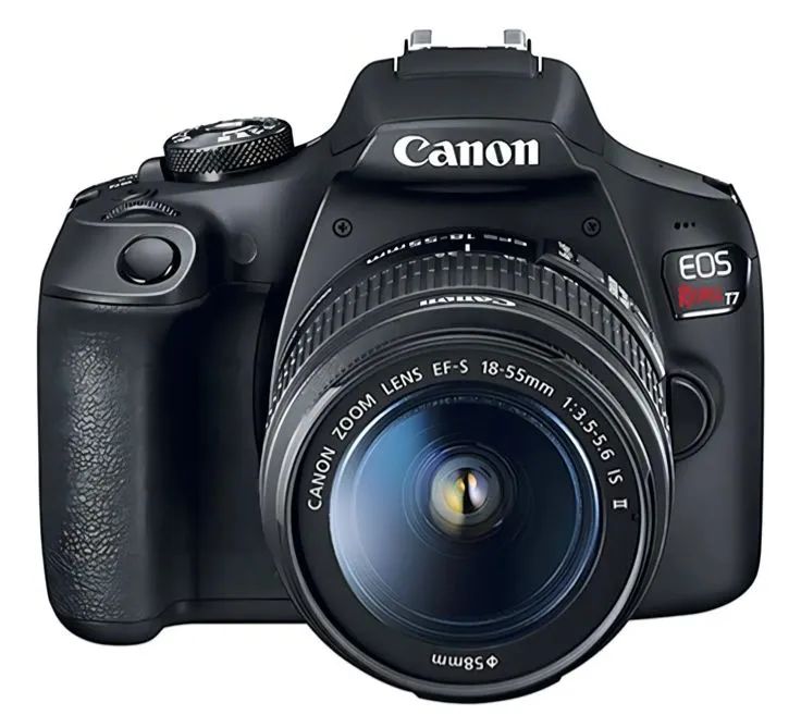 câmera EOS REBEL T7