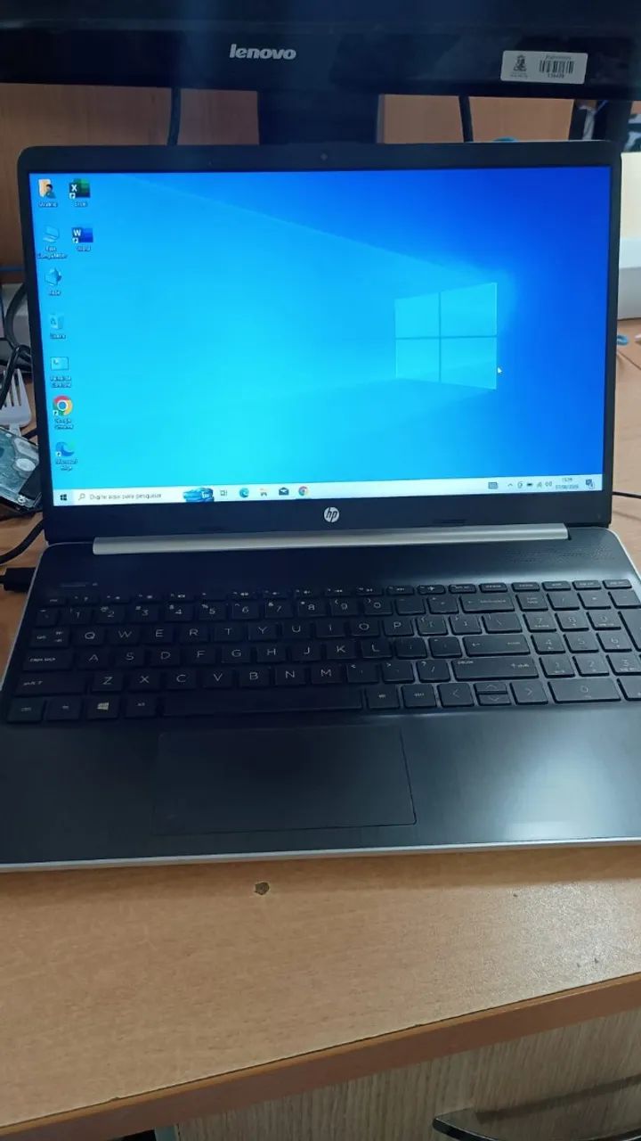 NOTEBOOK HP CORE I5 10ª GERAÇÃO - MEMÓRIA 8GB DDR4 - SSD 240GB - TELA 15.6 POLEGADAS