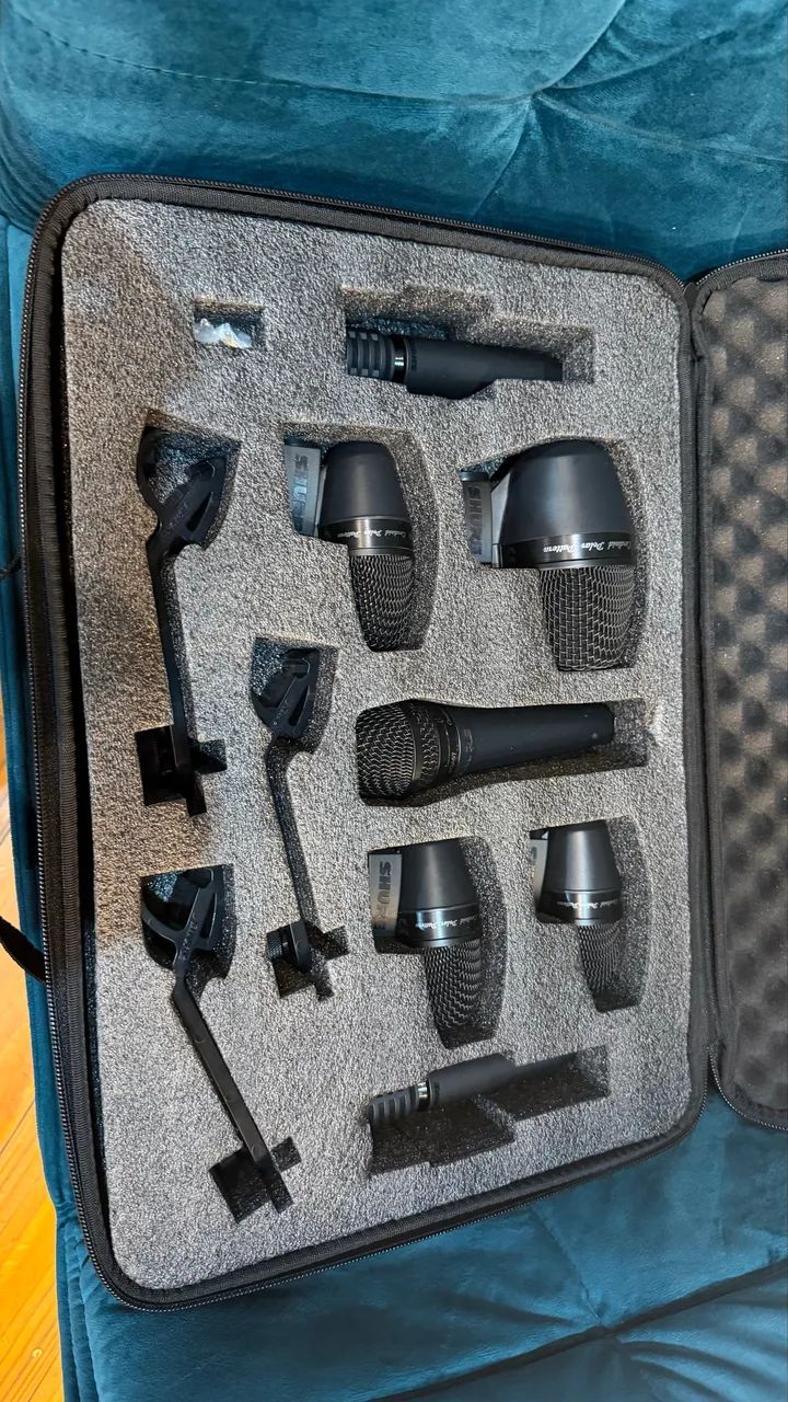 Kit De Microfones Shure Pga Drum Kit 7 Para Bateria - Foto 2