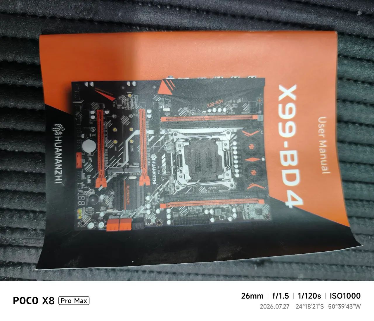 Placa mãe x99 db4 - Foto 4