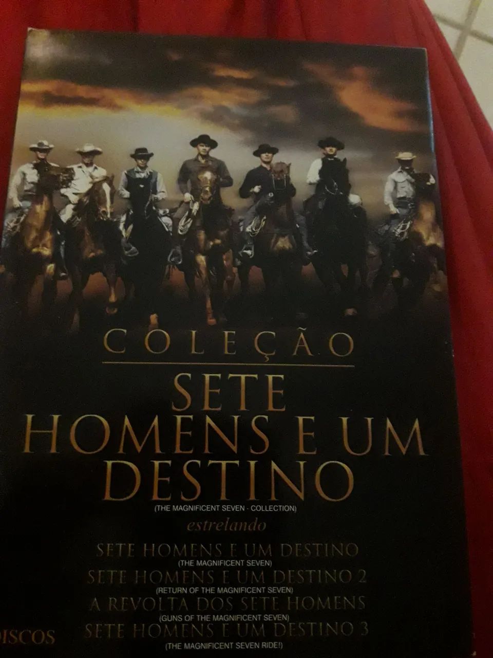 DVD 7 sete HOMENS e  UM destino 