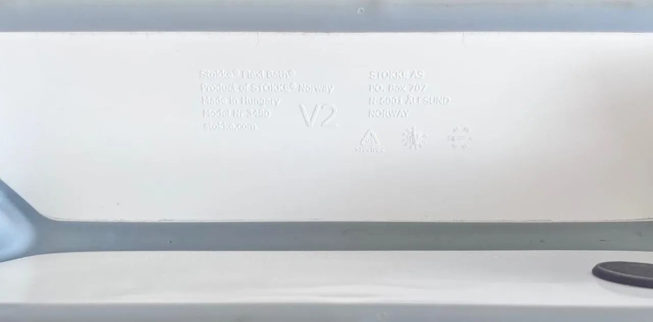 Banheira flexível Branco Plug Stokke - Foto 3