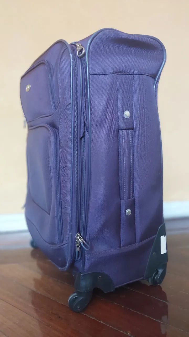 Mala Samsonite com 5 compartimentos e ridinhas - Foto 3