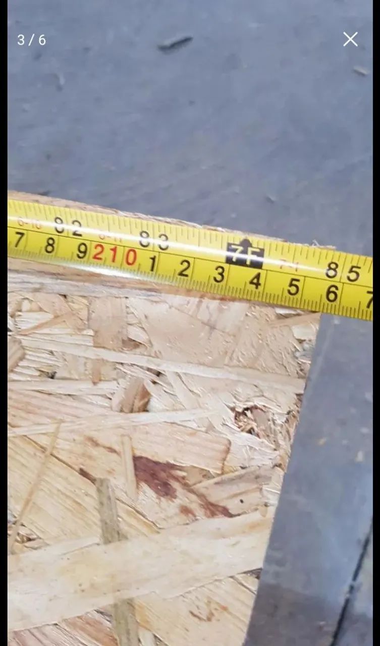 Madeirite Tapume Chapa OSB 9MM - Foto 6