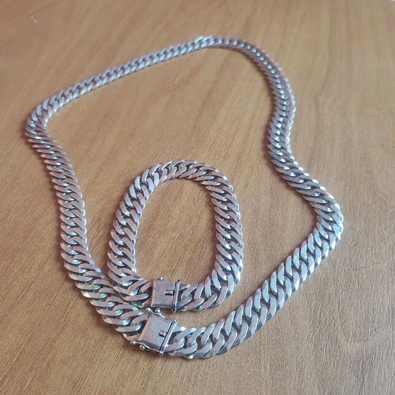 Conjunto de prata 925