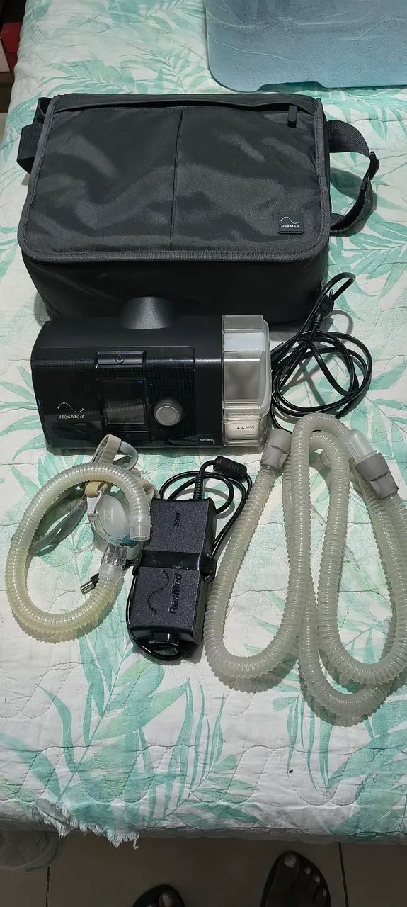 Cpap airsense 10 com umidificador RESMED - Foto 4