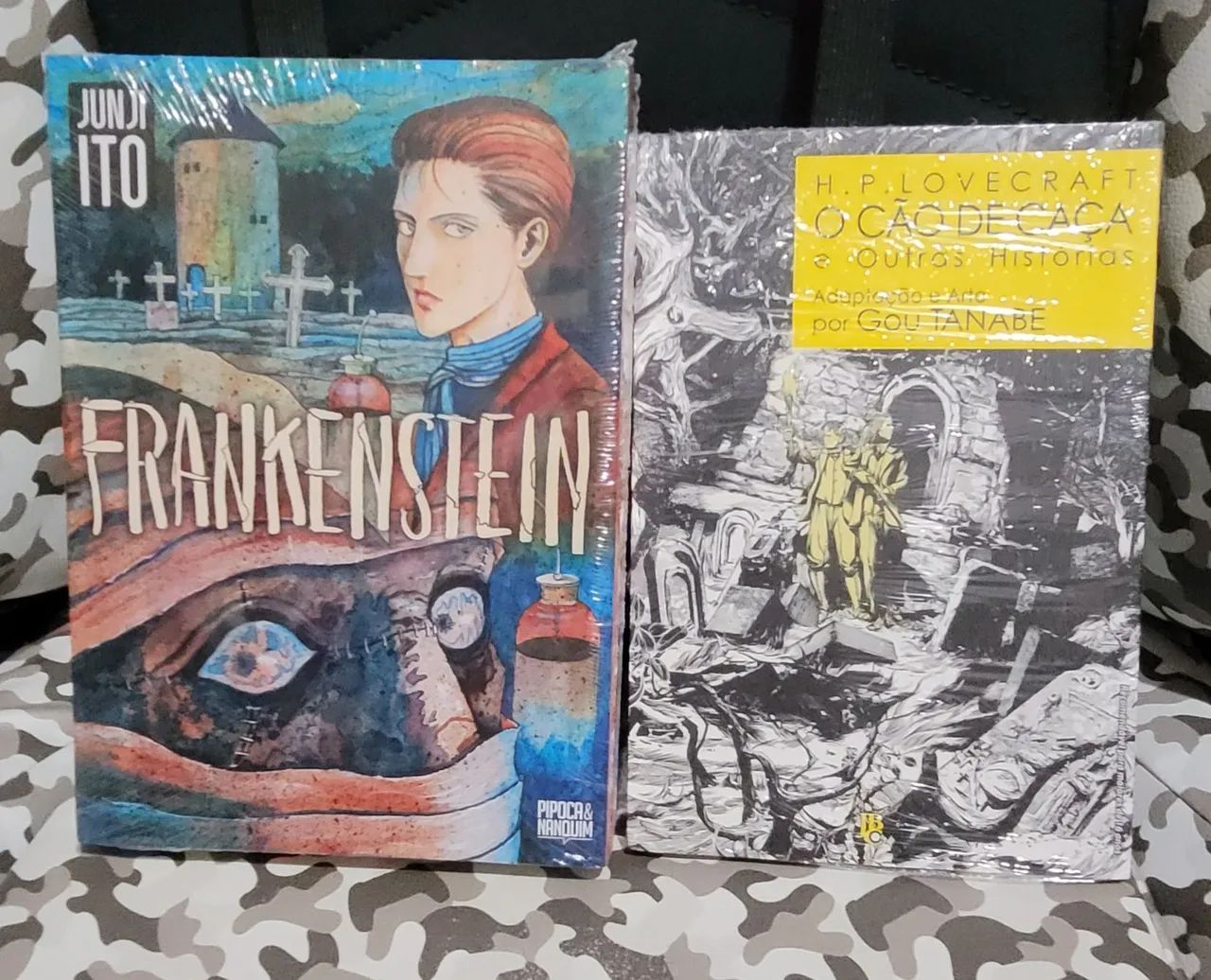 FRANKENSTEIN JUNJI ITO + O CÃO DE CAÇA H.P.LOVE CRAFT * MANGAS